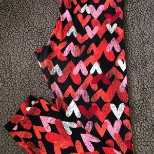 Lularoe Valentine’s Day Tall&Curvy Leggings
